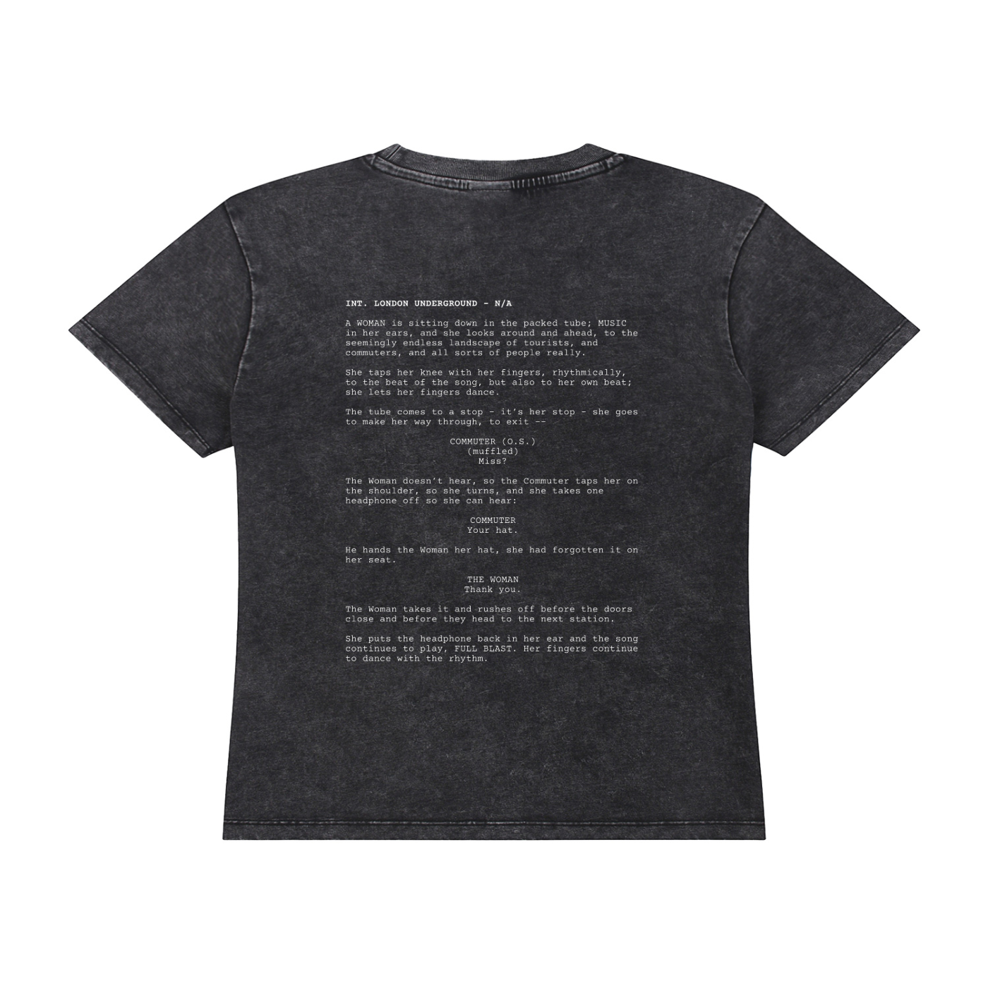LOOK TWICE - DROP SHOULDER T-SHIRT (FEMALE)