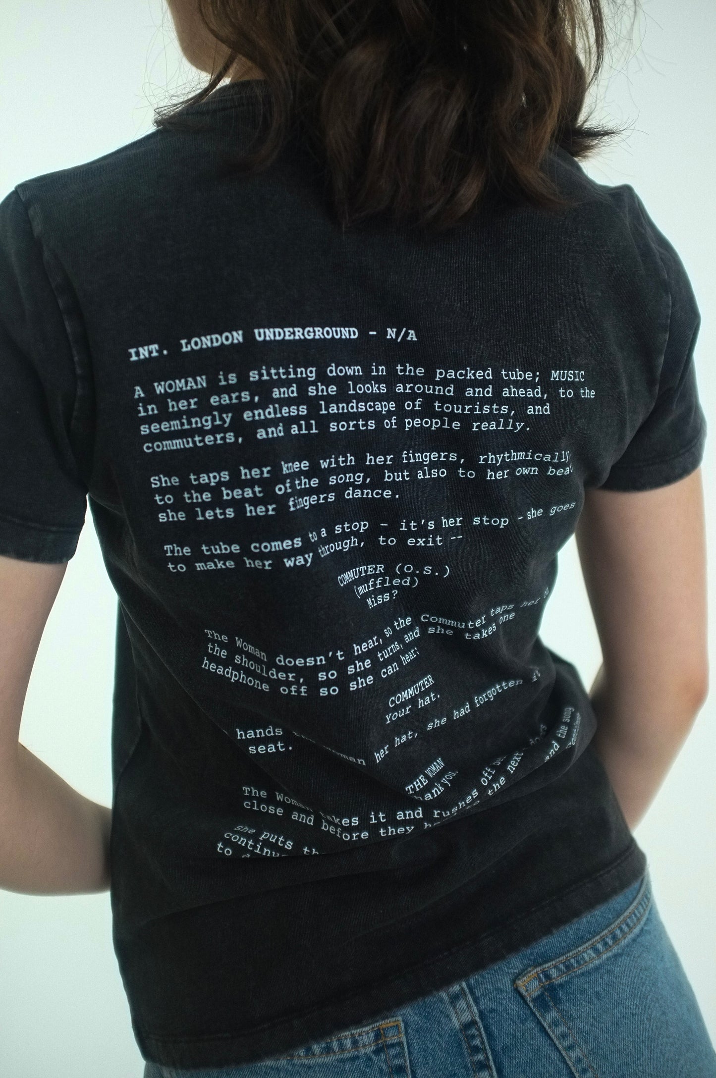 LOOK TWICE - DROP SHOULDER T-SHIRT (FEMALE)