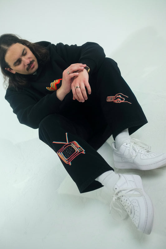 PRESS PLAY - WAIST CARGO PANTS (UNISEX)