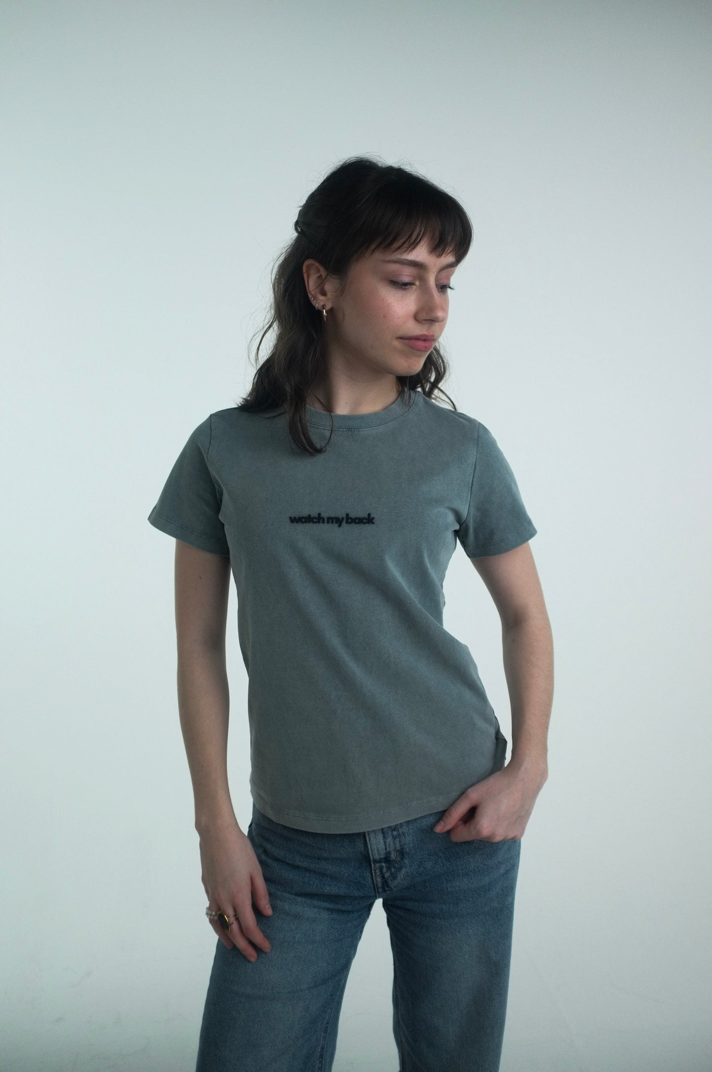 WATCH MY BACK - DROP SHOULDER T-SHIRT (FEMALE)