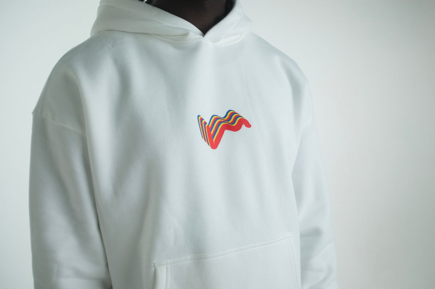 SUPER 8 SOCIETY - OVERSIZE HOODIE (MALE) - WHITE