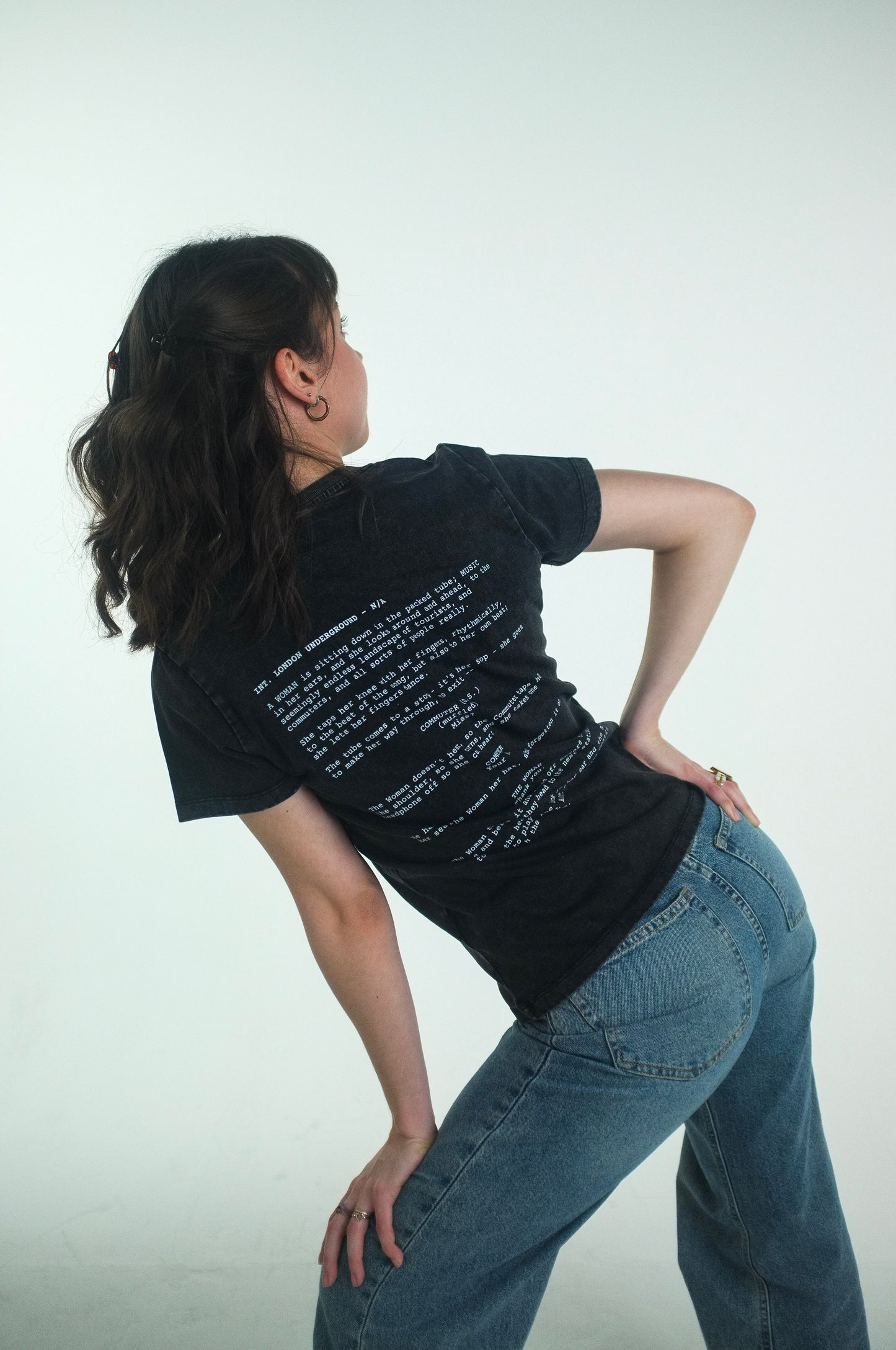 LOOK TWICE - DROP SHOULDER T-SHIRT (FEMALE)