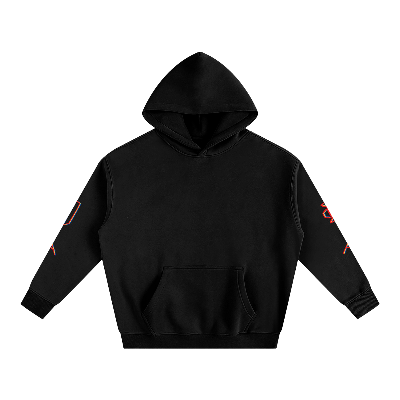 CAMERA/SPEED - OVERSIZE HOODIE (UNISEX) - BLACK