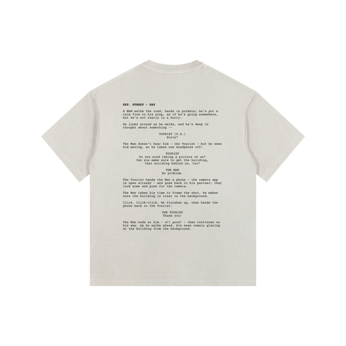 GOT MY SIX - OVERSIZED T-SHIRT (MALE)